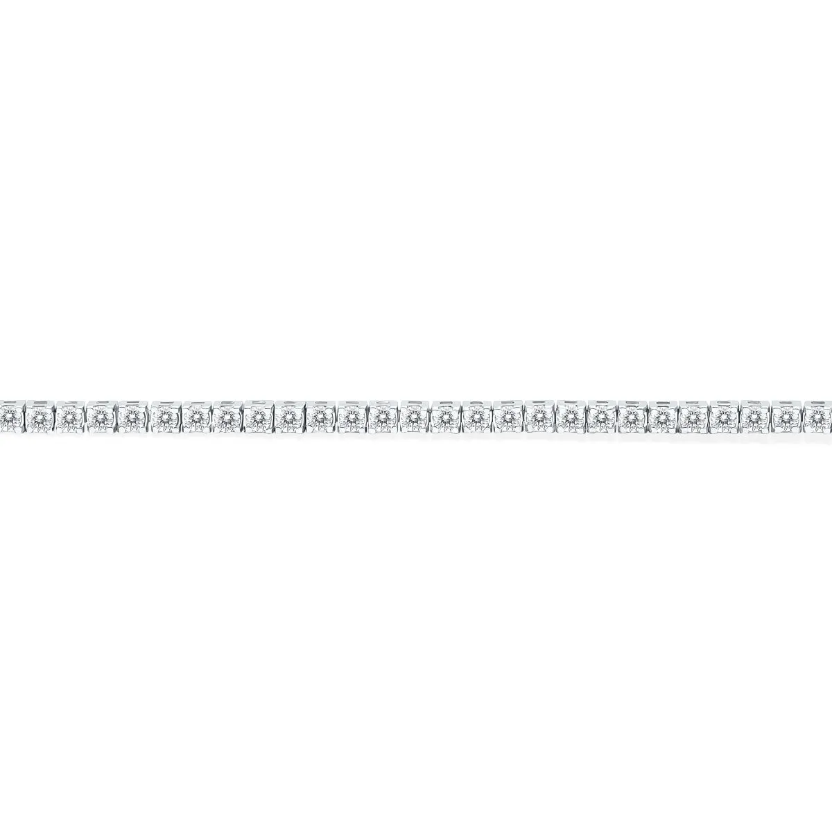 2 Carat Tw Diamond Tennis Bracelet In 14K White Gold