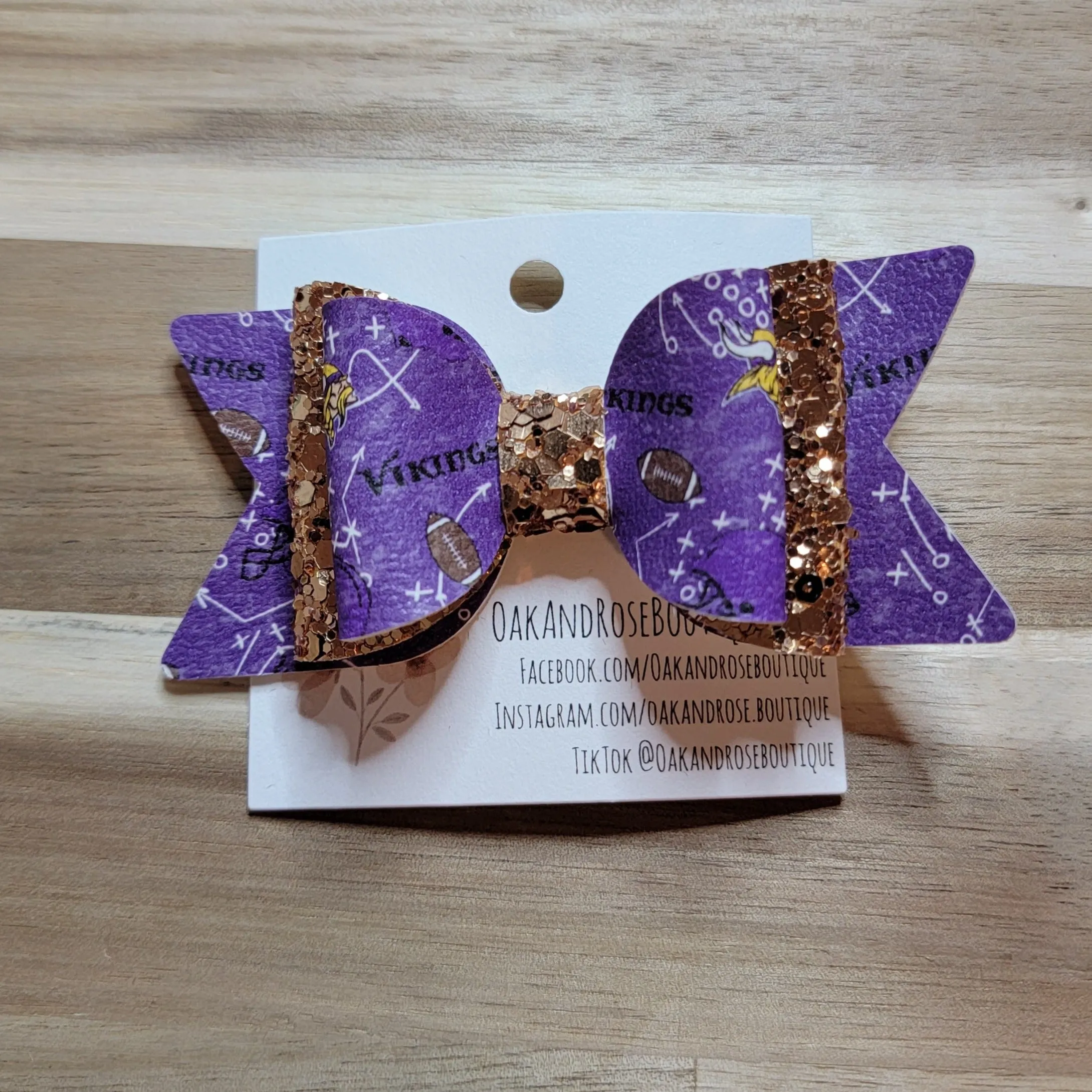 2 Tier NFL Vikings Bow