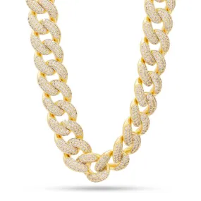 20mm Iced Miami Cuban Chain