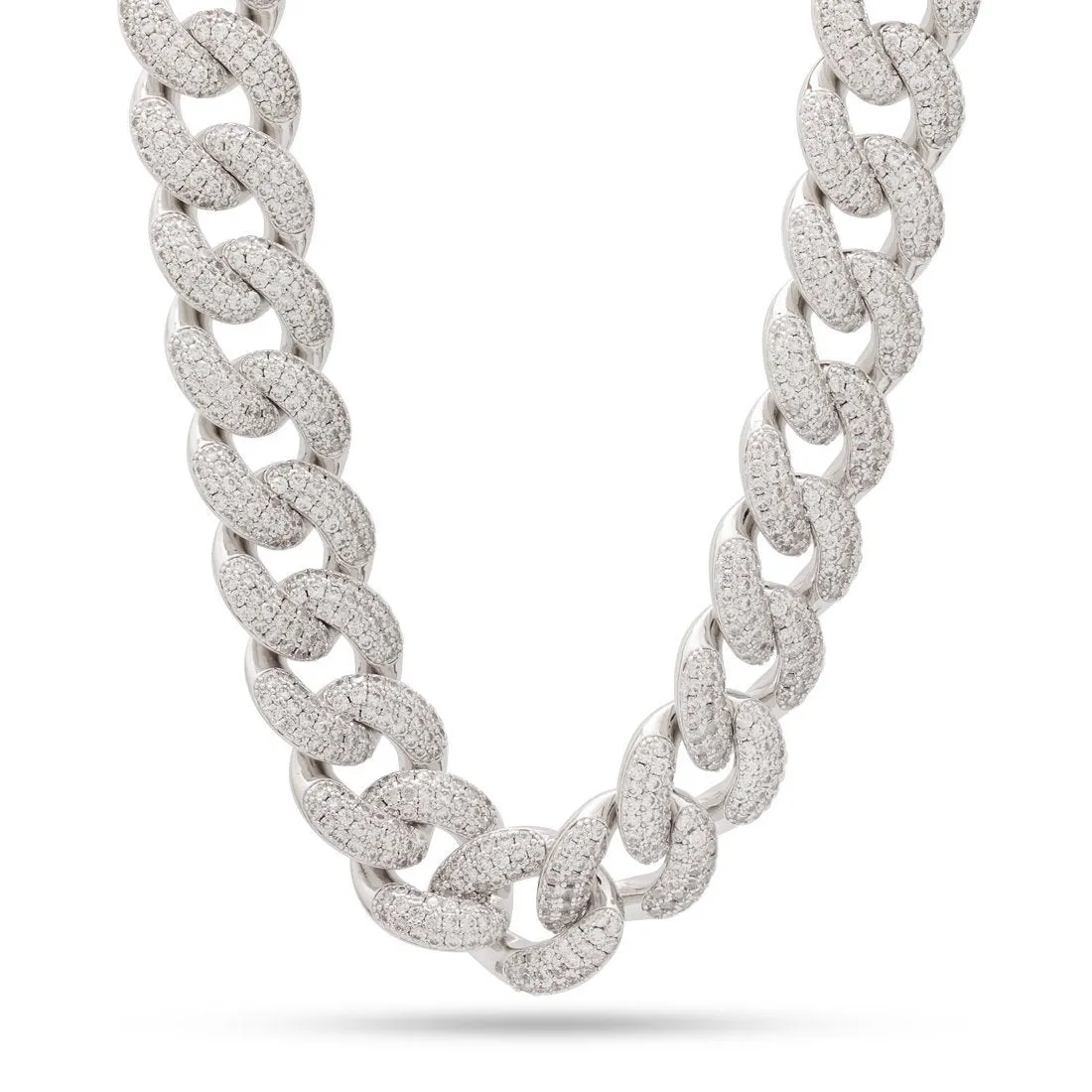 20mm Iced Miami Cuban Chain