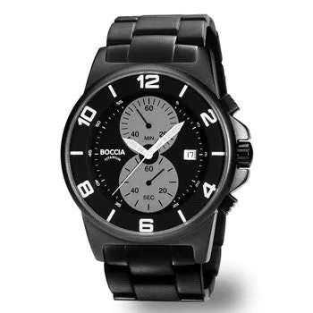 3777-04 Mens Boccia id. Titanium Watch