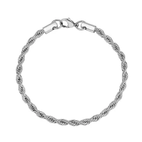 4mm Rope Chain Bracelet