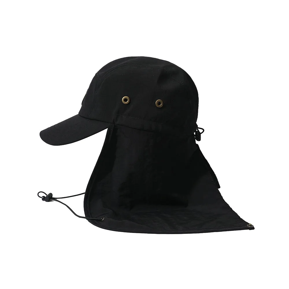 5 PANEL DESERT HAT BLACK