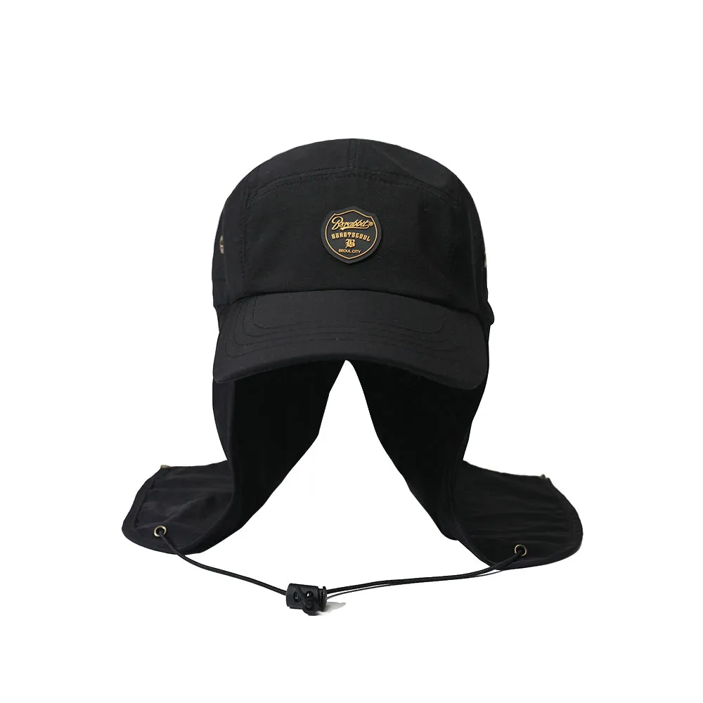 5 PANEL DESERT HAT BLACK