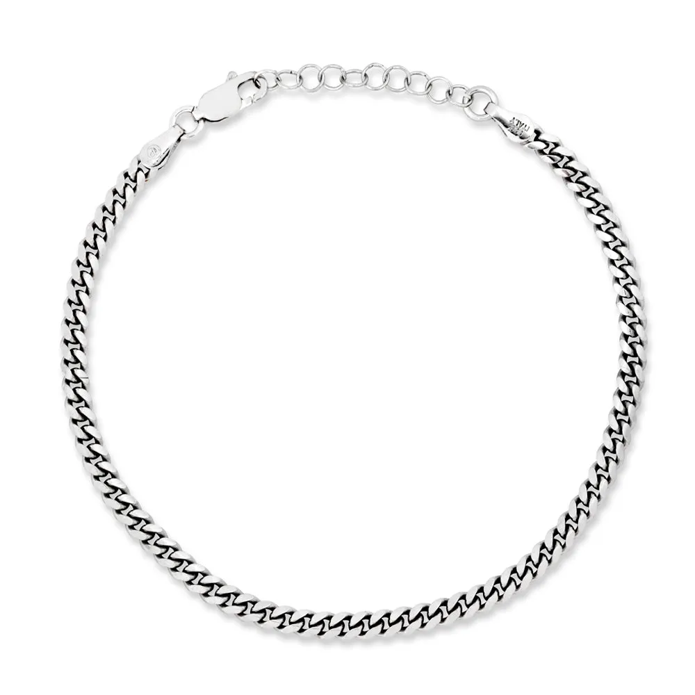 925 Silver Miami Cuban Bracelet (3.5MM)