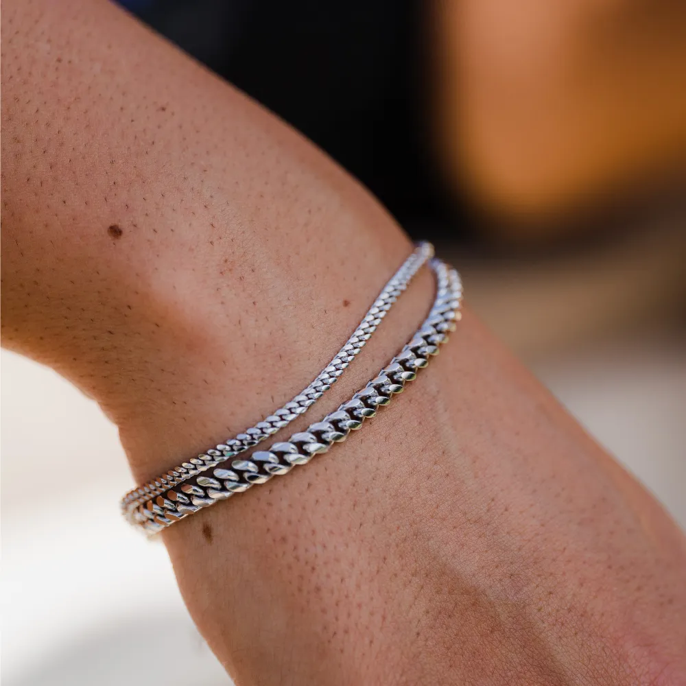 925 Silver Miami Cuban Bracelet (3.5MM)