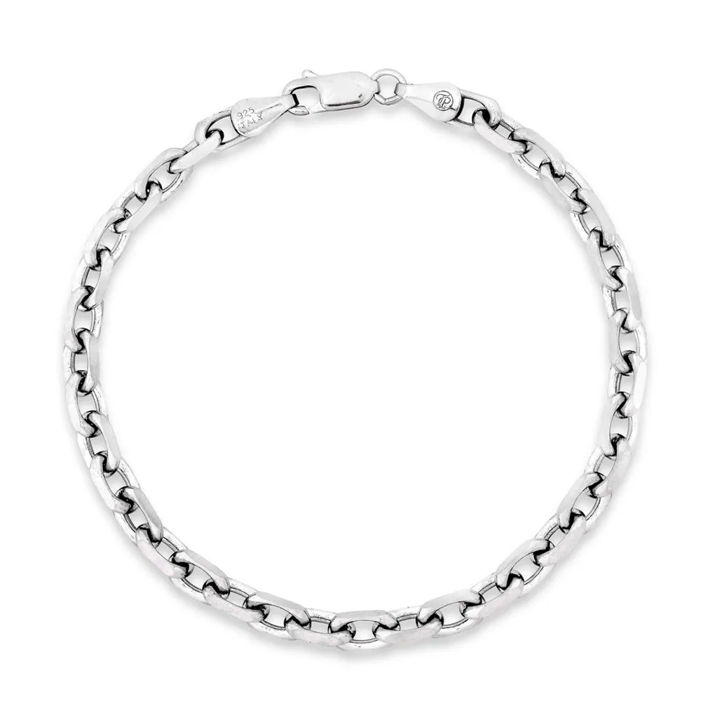 925 Silver Rolo Bracelet (4MM)