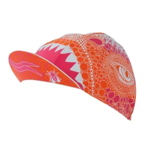 ADAM BELL'S WORKS Kaiman Cycling Cap Rubine Orange/Red 2024