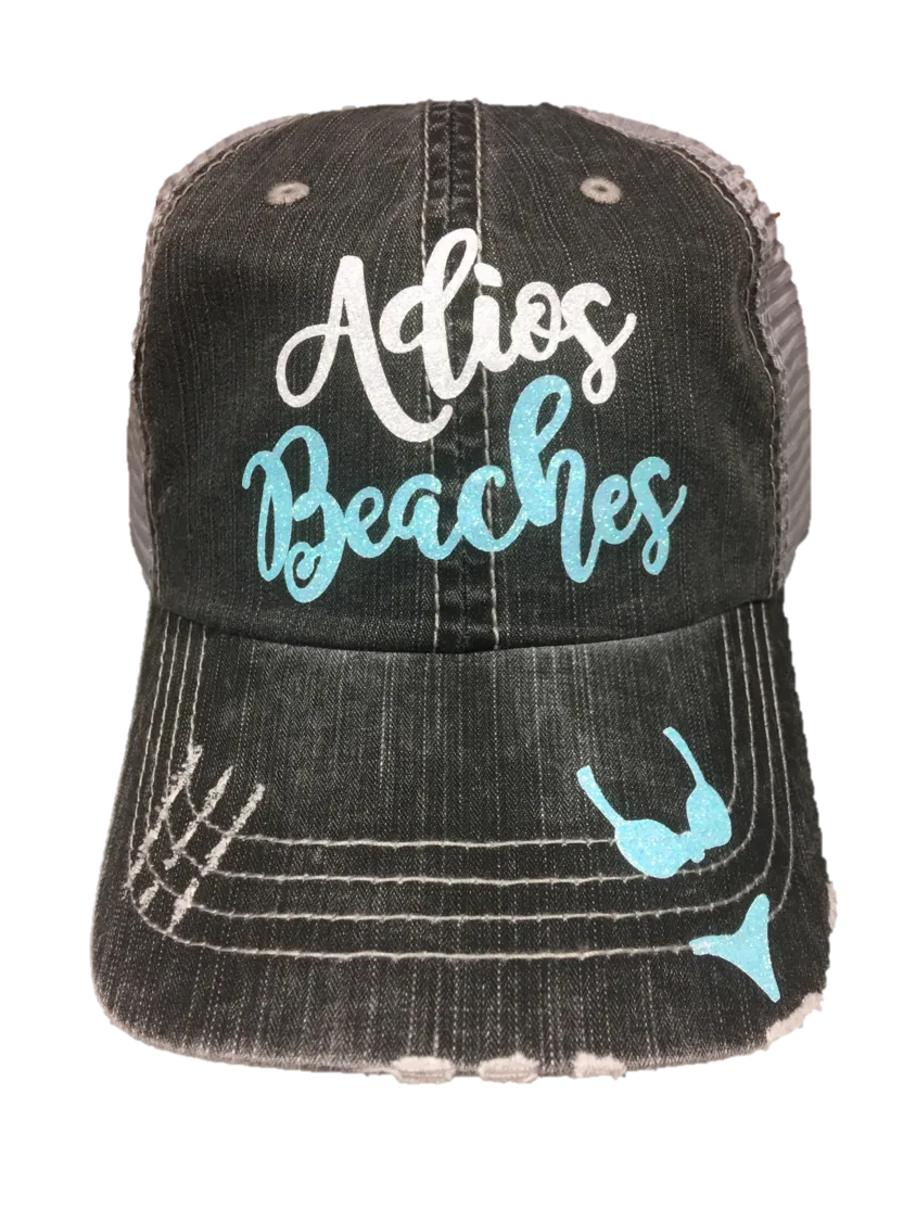 Adios Beaches Trucker Cap CGB001