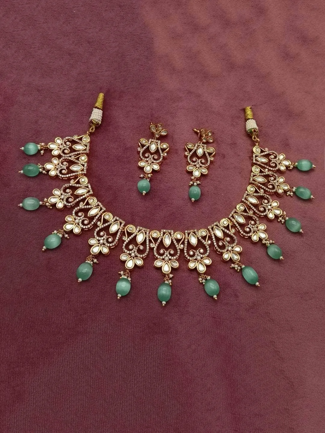 Allure Green Necklace