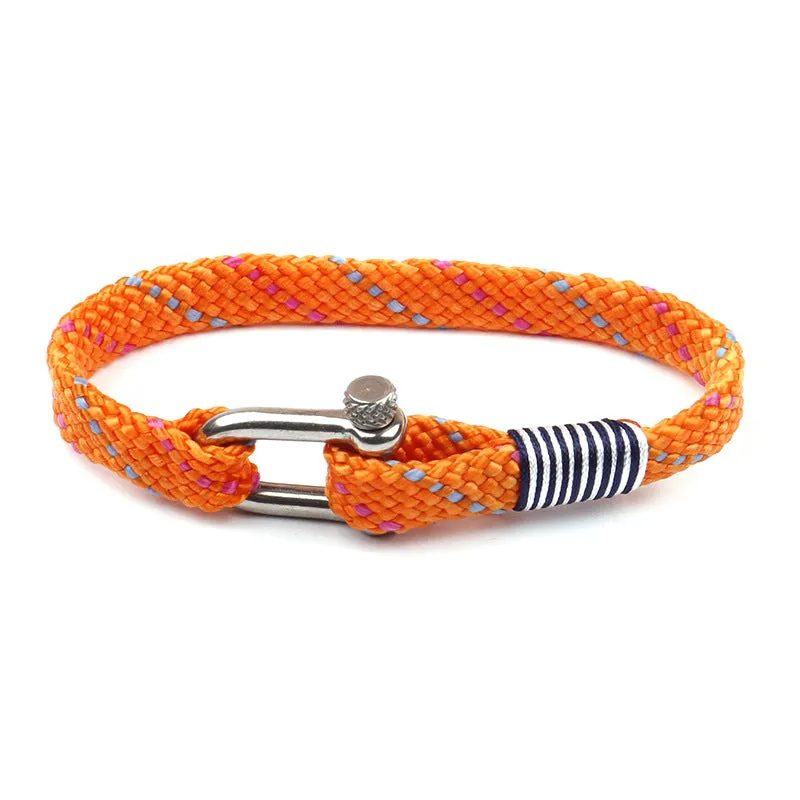 Anchor men's bracelet