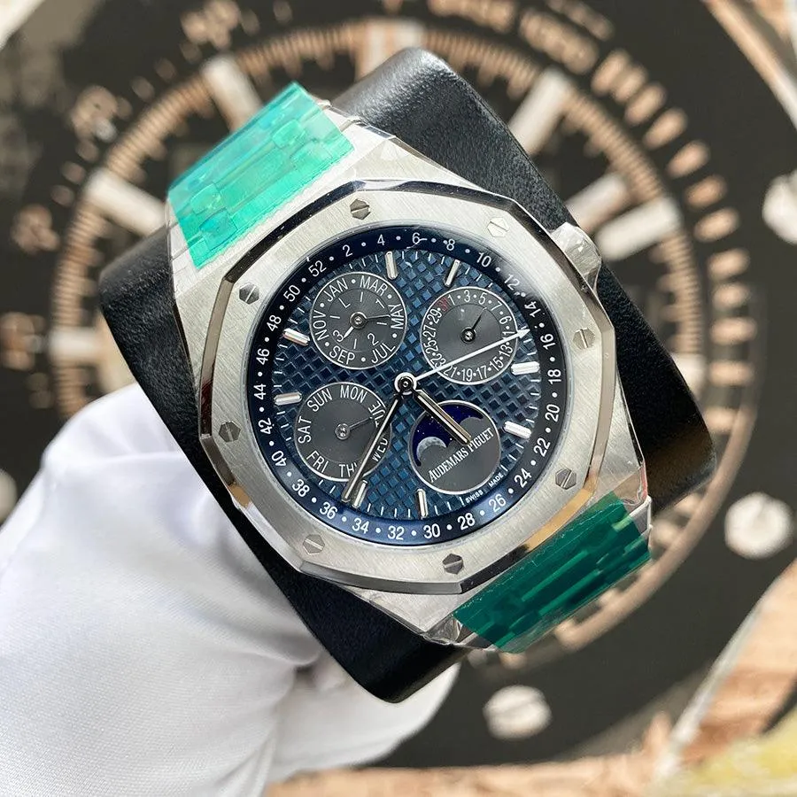 Audemars Piguet Royal Oak Perpetual Calendar 41mm 26574TI.OO.1220TI.01 Blue/Grey Dial