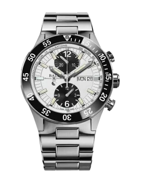 Ball Men's Watch Roadmaster Rescue Chronograph White DC3030C-S-WHBK