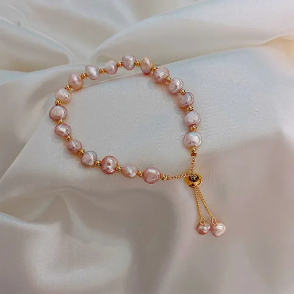 Baroque Faux Pearl Bracelet 巴洛克人造珍珠手鍊 (KJBR16030)