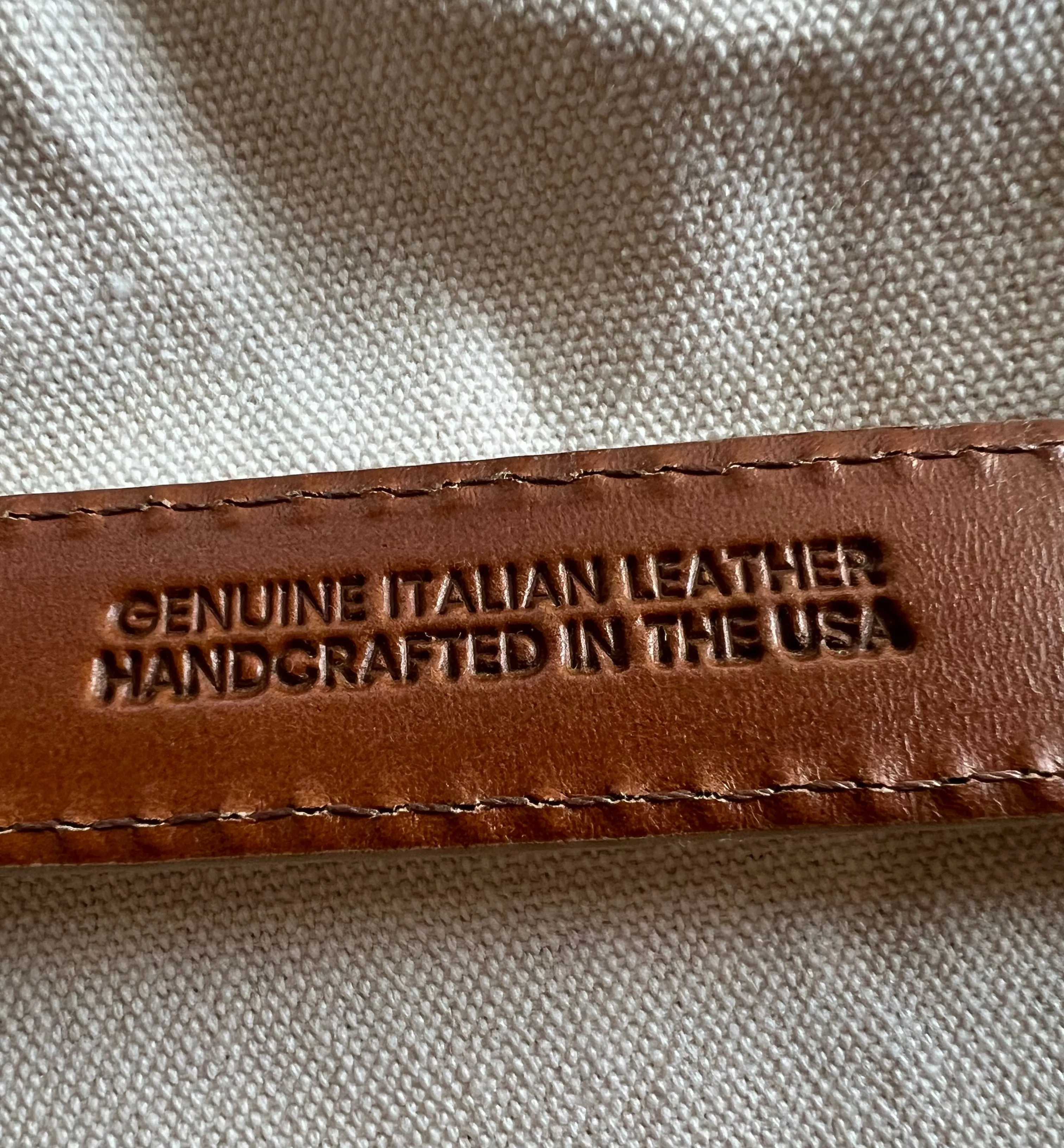 Belt - Italian Pebble Chocolate Brown