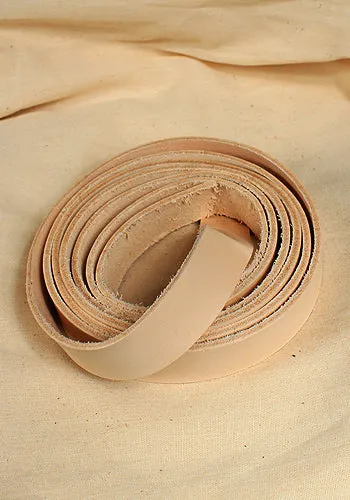 Belt Strap Full-Grain Leather 28 mm Natural