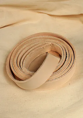 Belt Strap Full-Grain Leather 28 mm Natural