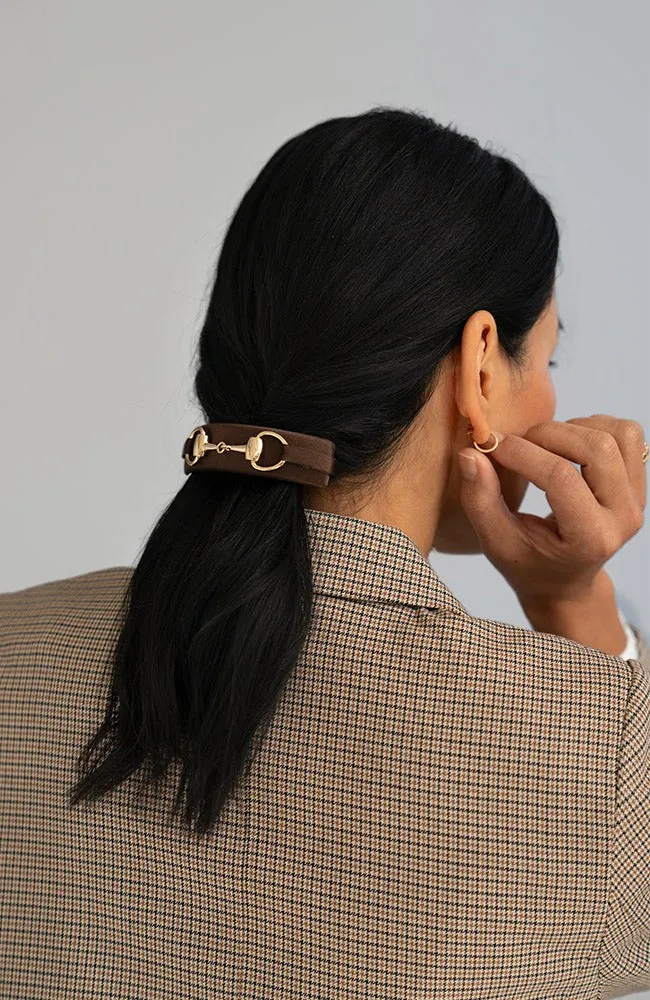 Bit Volume Barrette - Silk Charmeuse