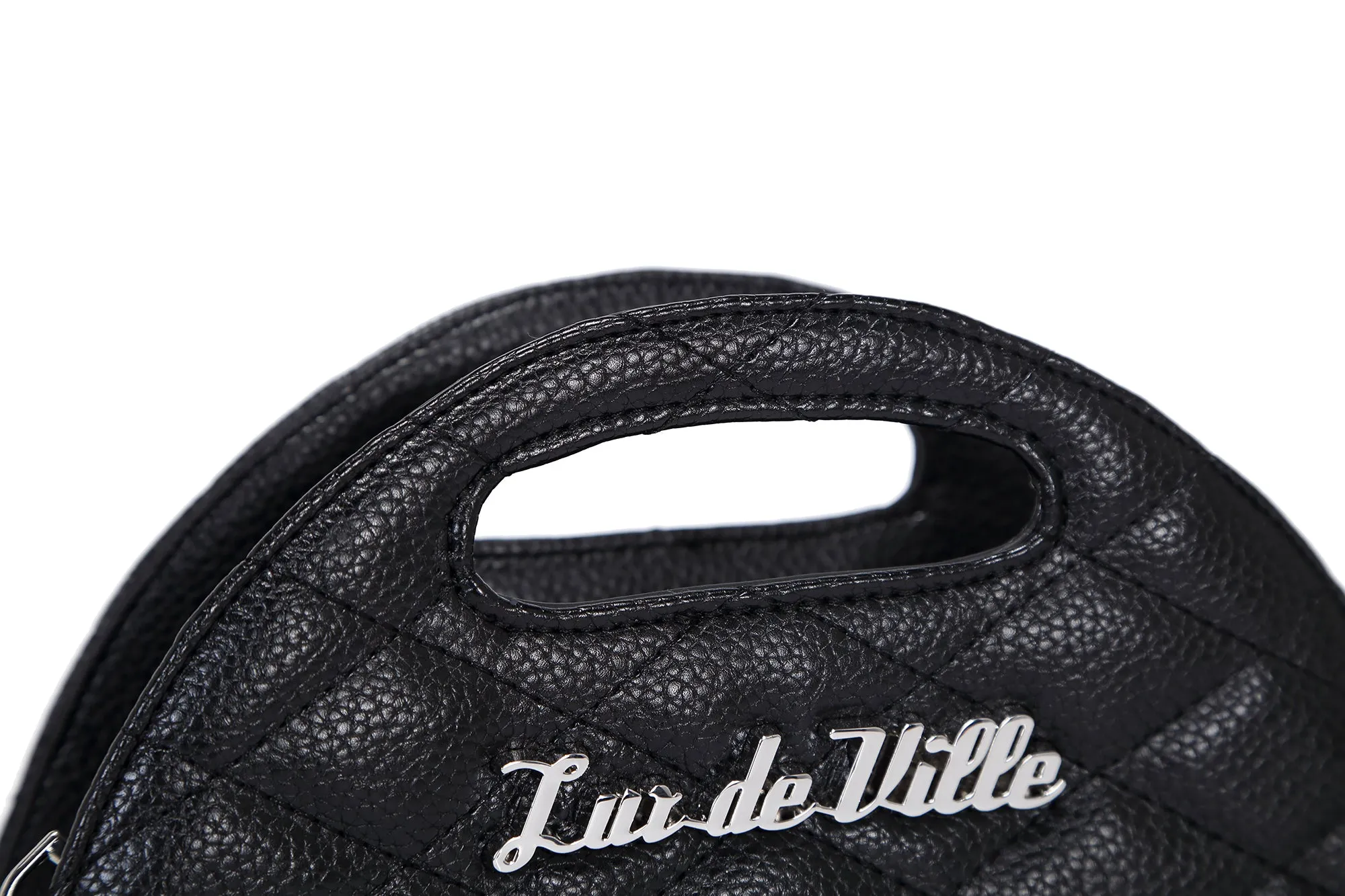 Black - Half Moon Tiny Tote