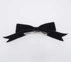 black velvet hair bow headband VeryShine retro hair accessory for women