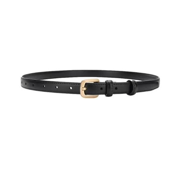 Black Women Genuine Leather Belt 黑色女士真皮皮带 KCBELT1077