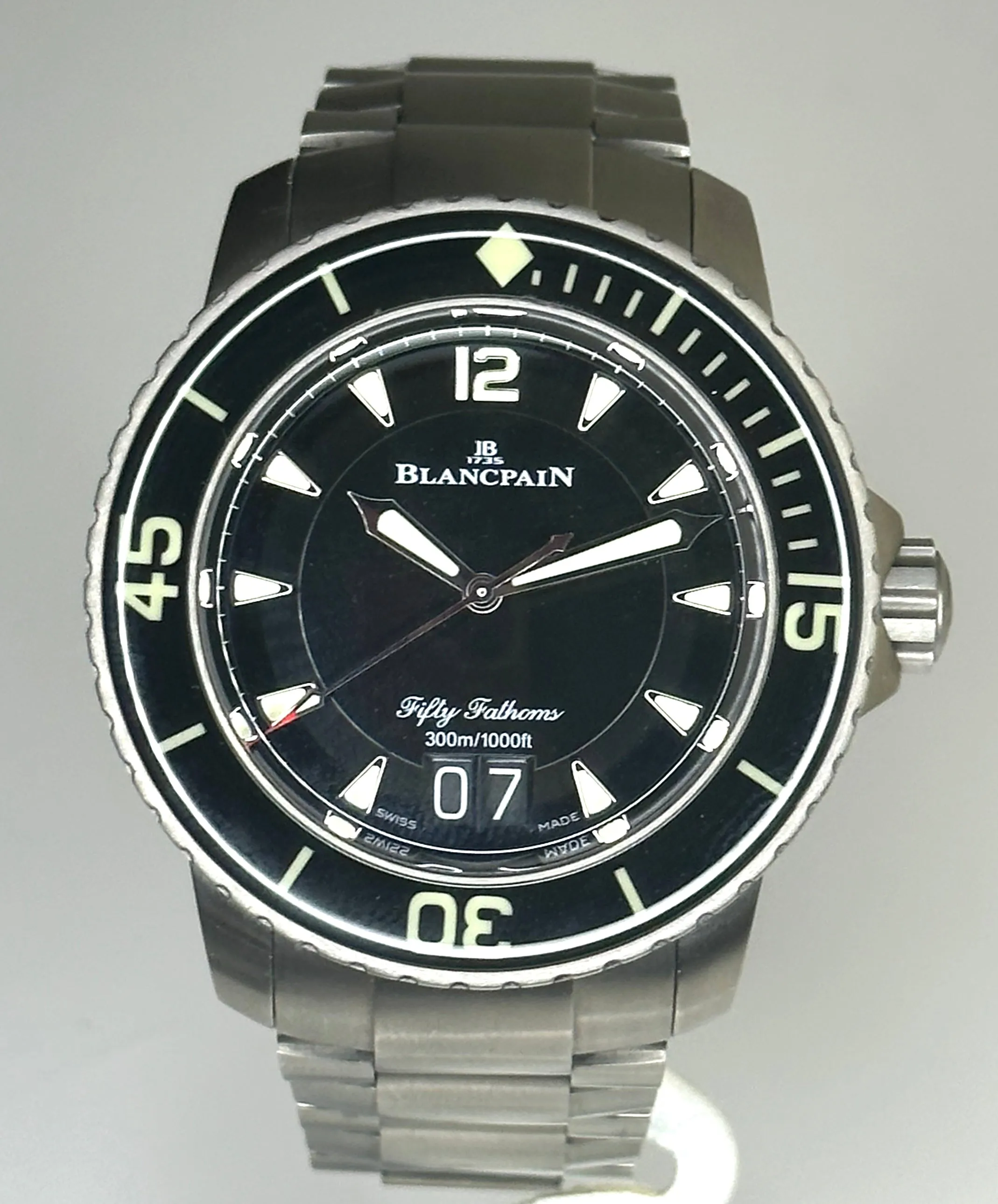 Blancpain Fifty Fathoms Automatique Grande Date 5050-12B30-98B