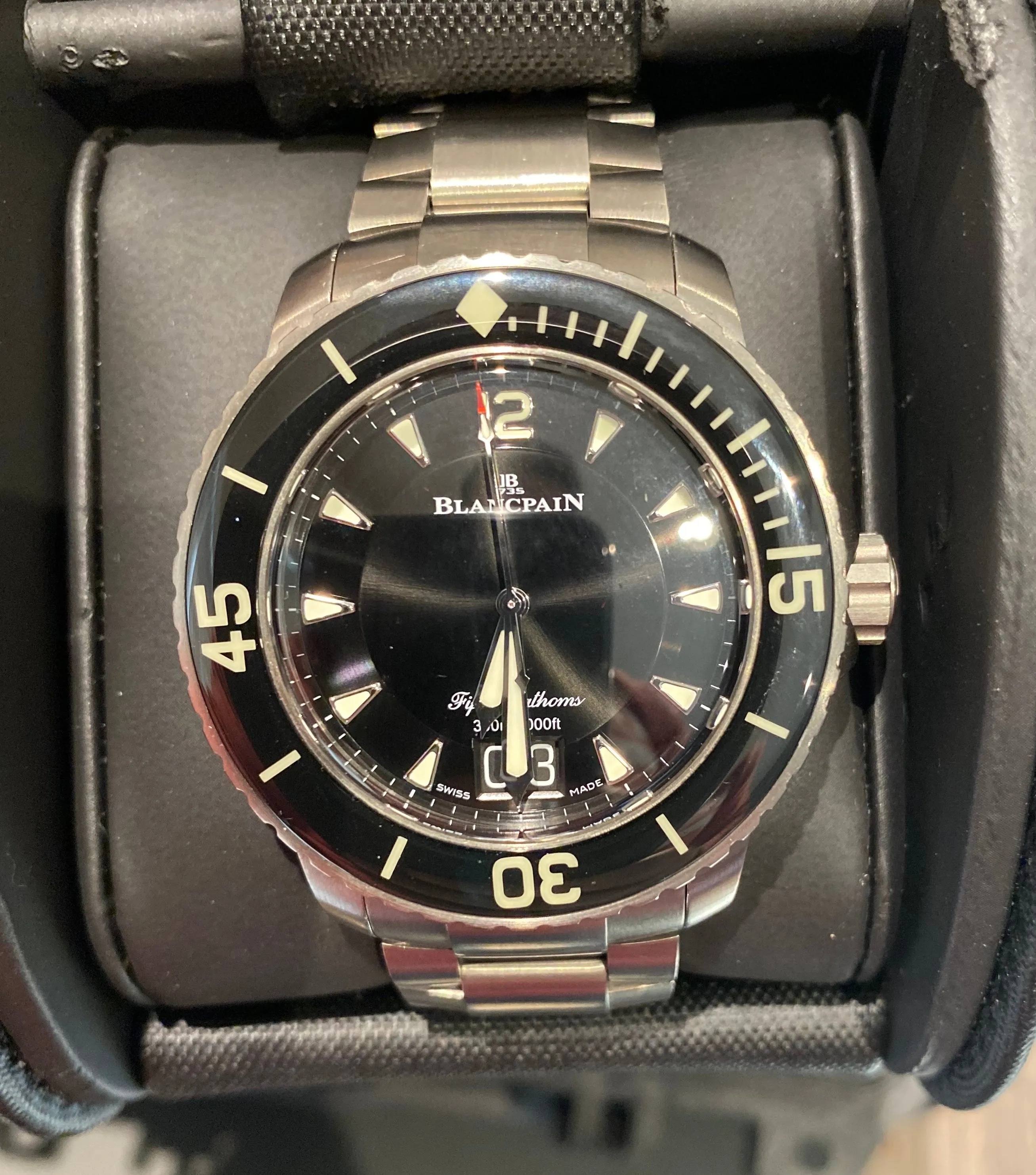 Blancpain Fifty Fathoms Automatique Grande Date 5050-12B30-98B