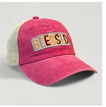 Blessed mess cap hat