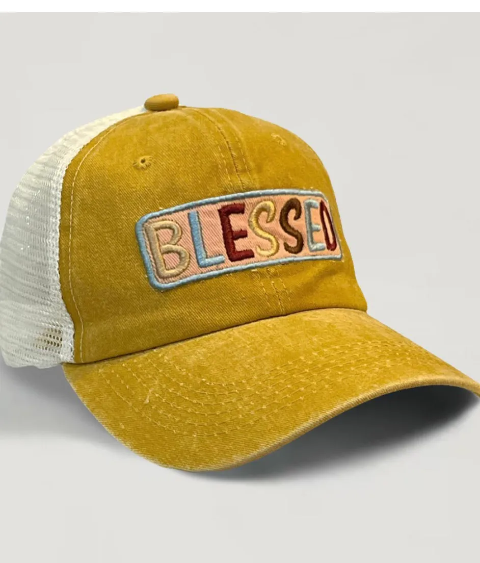 Blessed mess cap hat