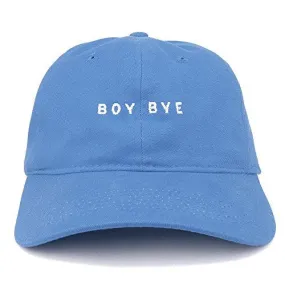 BOY BYE Embroidered Cotton Cap