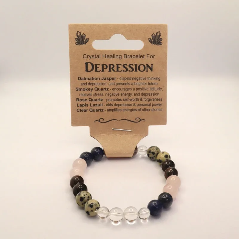 Bracelet Crystal Healing Depression