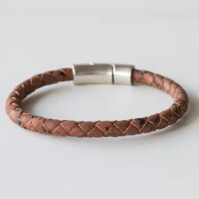 Braided Cork Bracelet