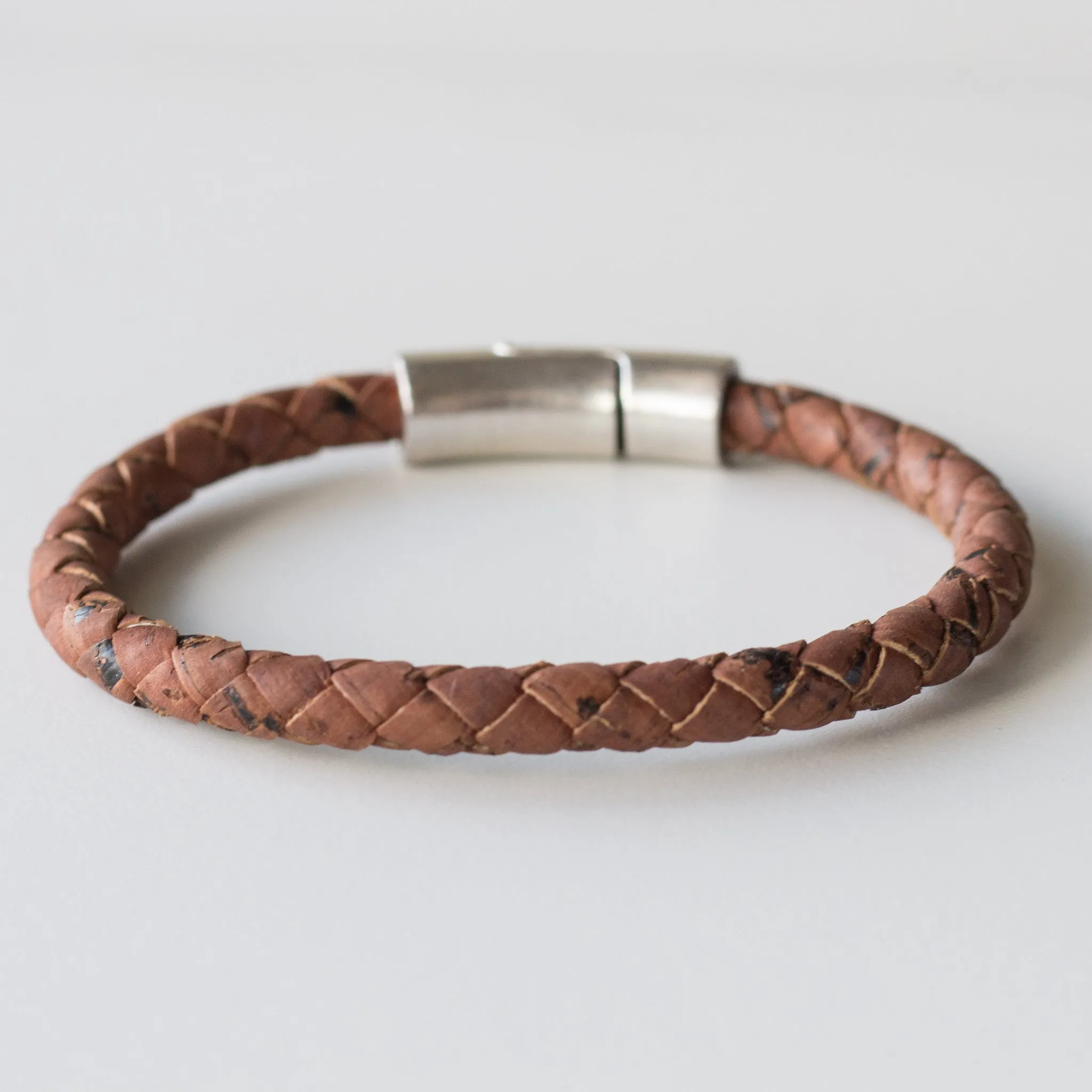 Braided Cork Bracelet