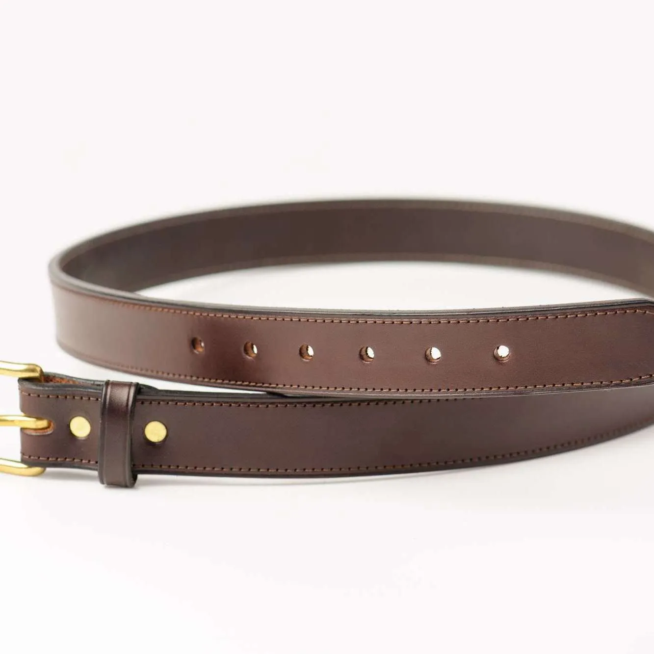 Brown Thoroughbred Belt