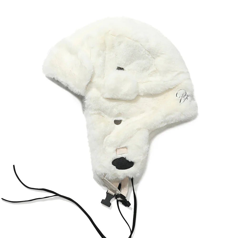 BSR BOMBER HAT WHITE