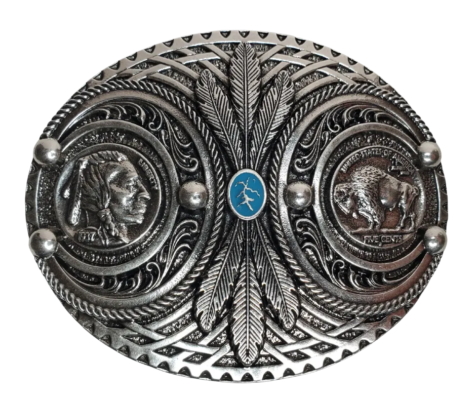 Buffalo Nickel Belt Buckle