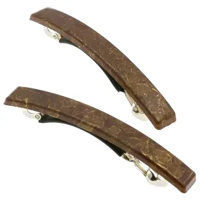 Camila Paris Hair Barrette Brown Cp3075 2ct