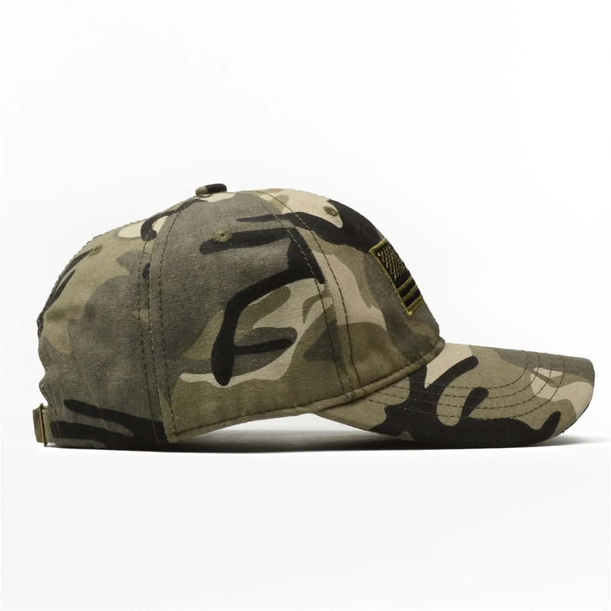 Camouflage Men's Caps Outdoor Military Women's Baseball Cap Flag Camo Army Hat Snapback Adjustable Gorras Hombre