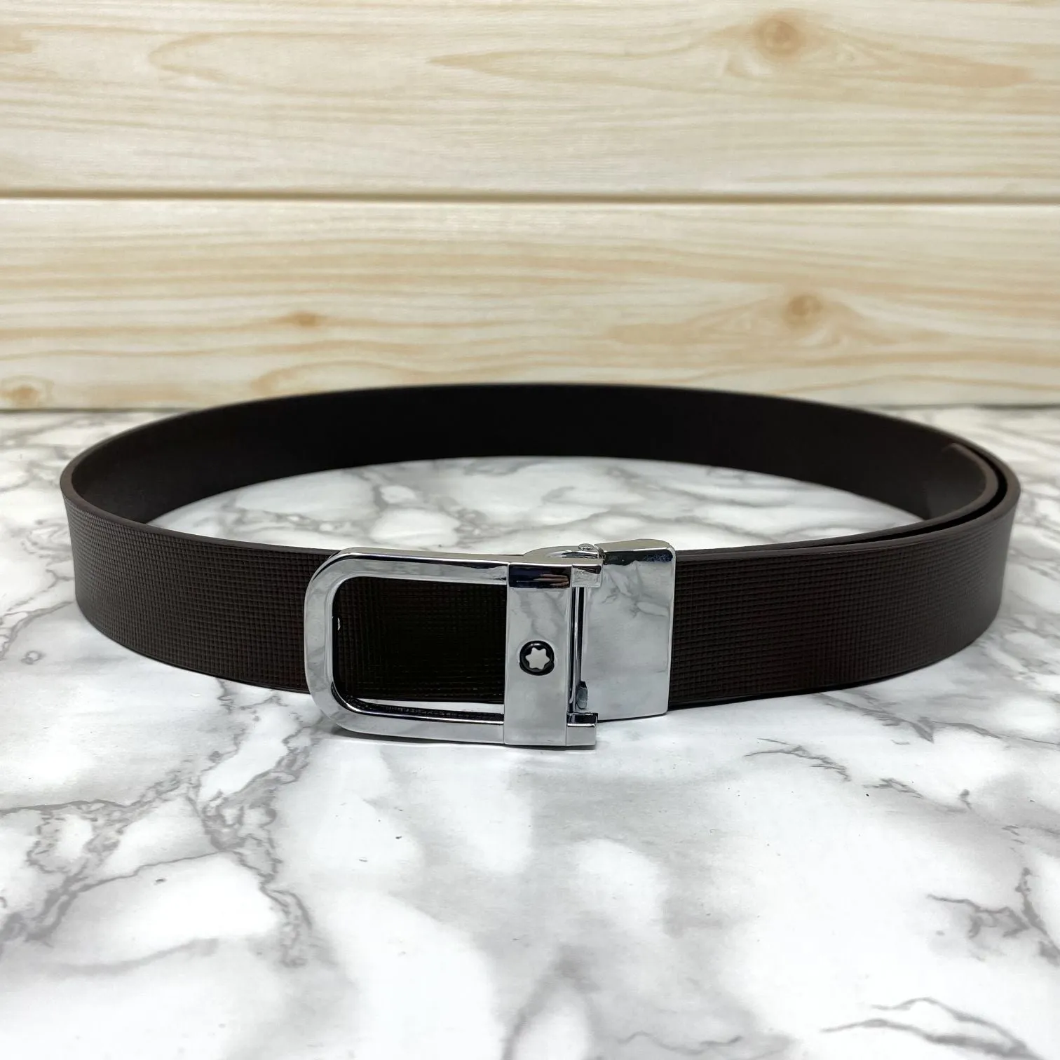 Casual U-Shape Leather Strap Belt For Men-JonasParamount