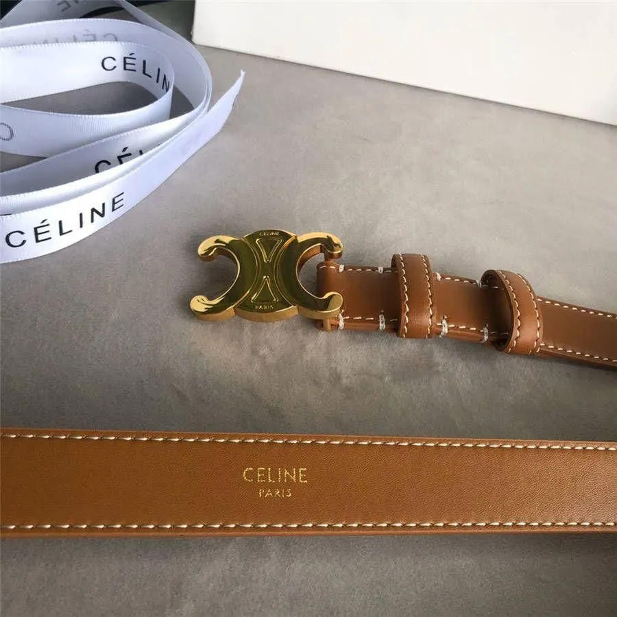 Celine Brand Premium Series Brown Belt With Brand Box