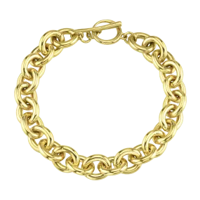 Chain Bracelet with Tusk Clasp