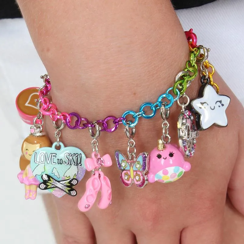 Charm It Bracelet Rainbow Chain