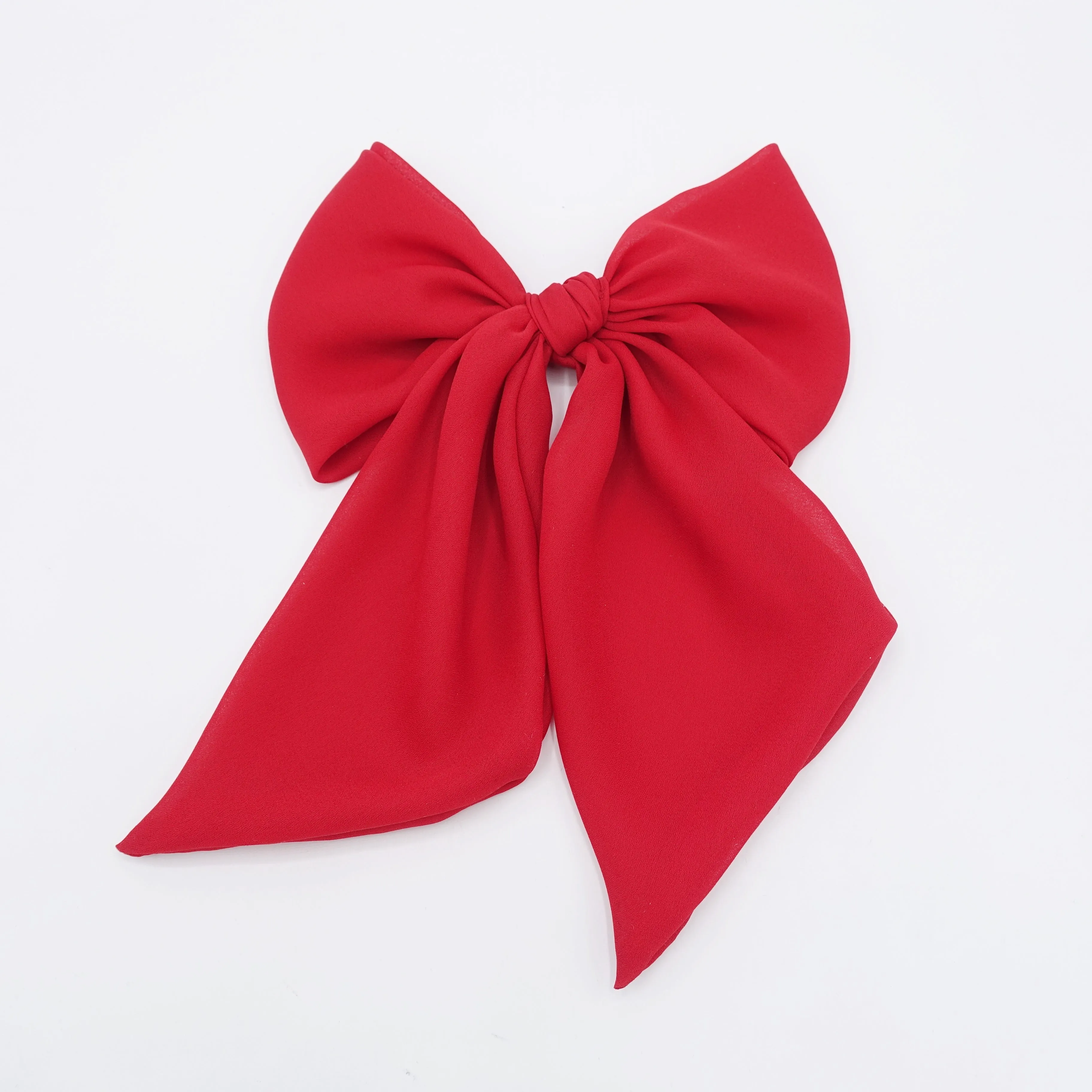 chiffon giant hair bow for women