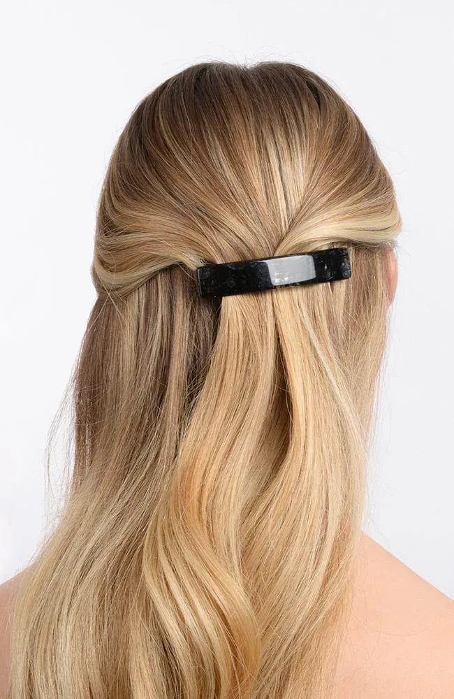 Classic Rectangle Barrette - Nacro Neutrals