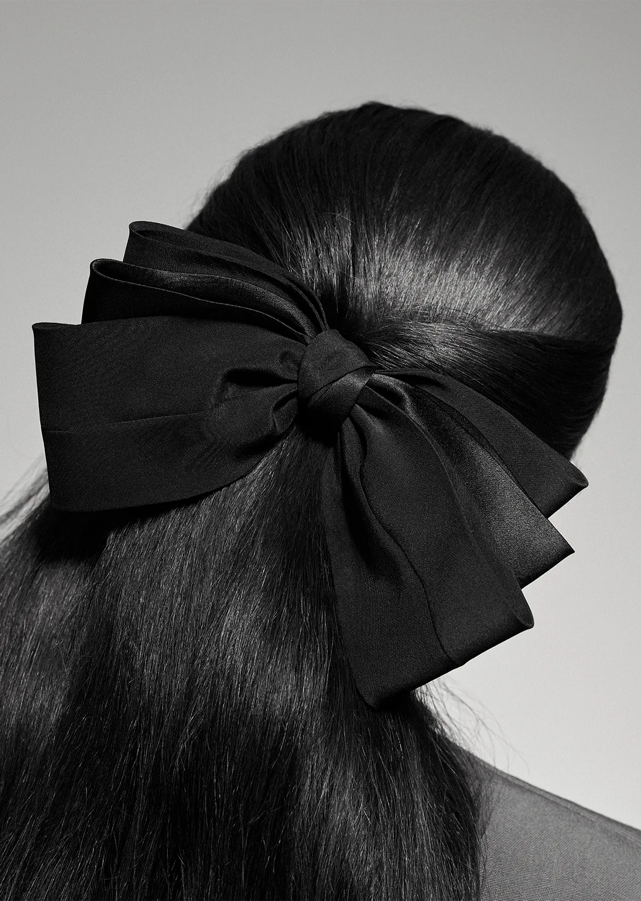 Classic Silk Bow, Navy