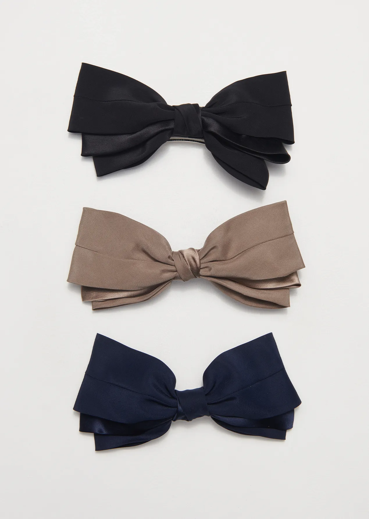 Classic Silk Bow, Navy