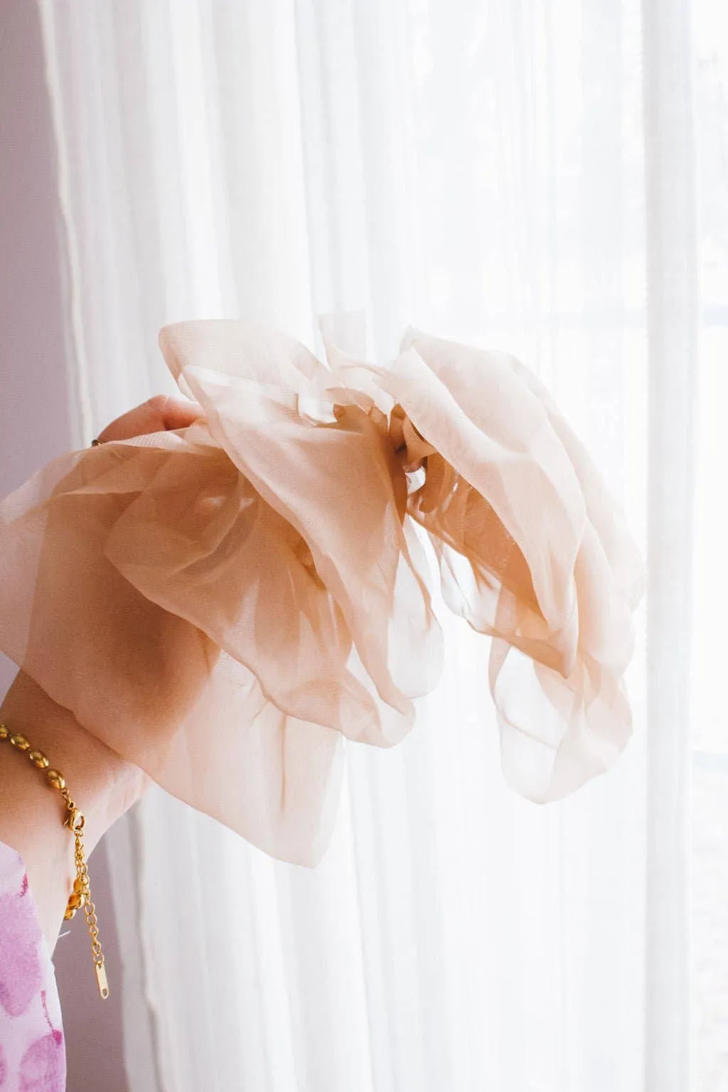 Courtney Chiffon Bow Barrette