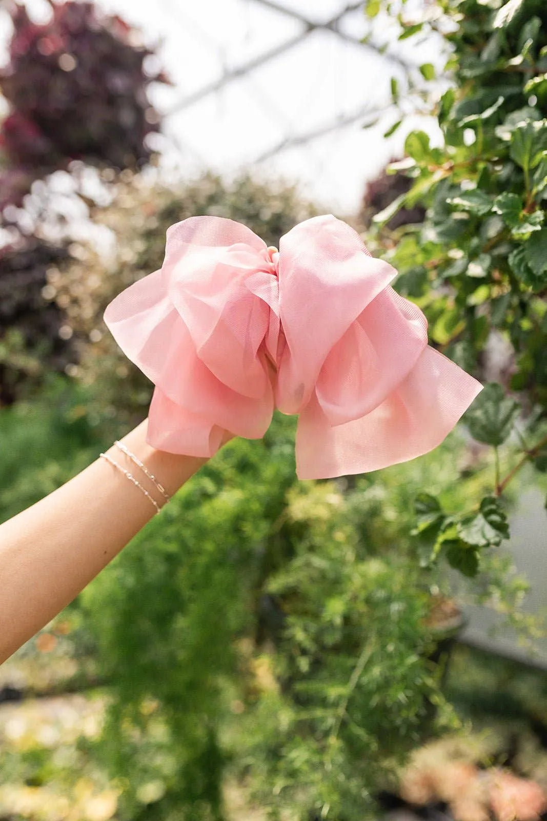 Courtney Chiffon Bow Barrette