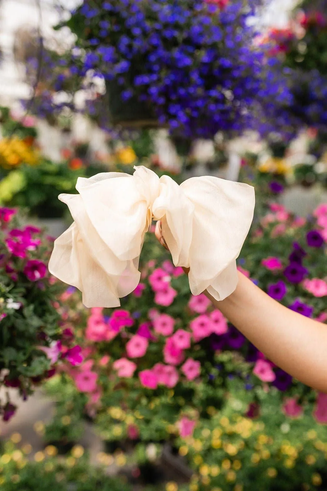 Courtney Chiffon Bow Barrette