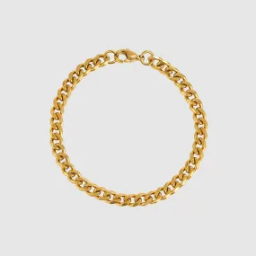 Cuban Bracelet (Gold) 5MM